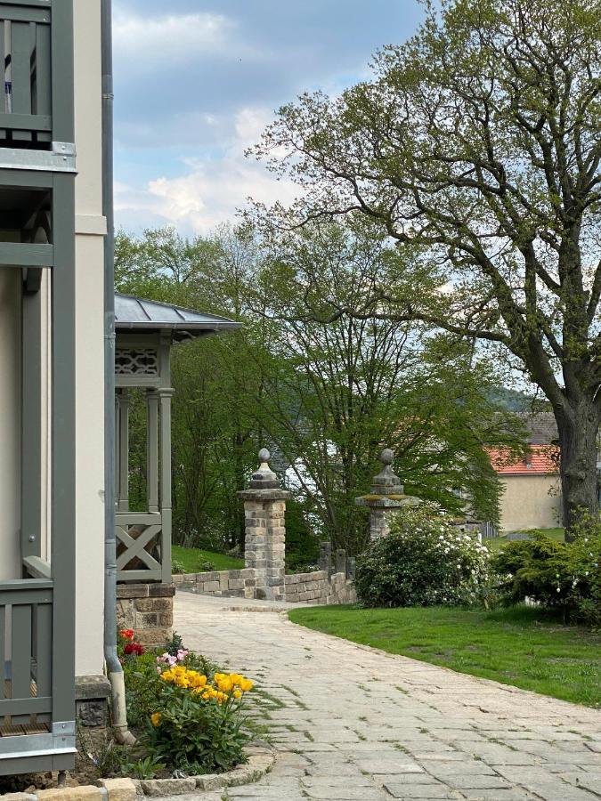 Apartmán Altes Pfarrhaus Papstdorf Exteriér fotografie