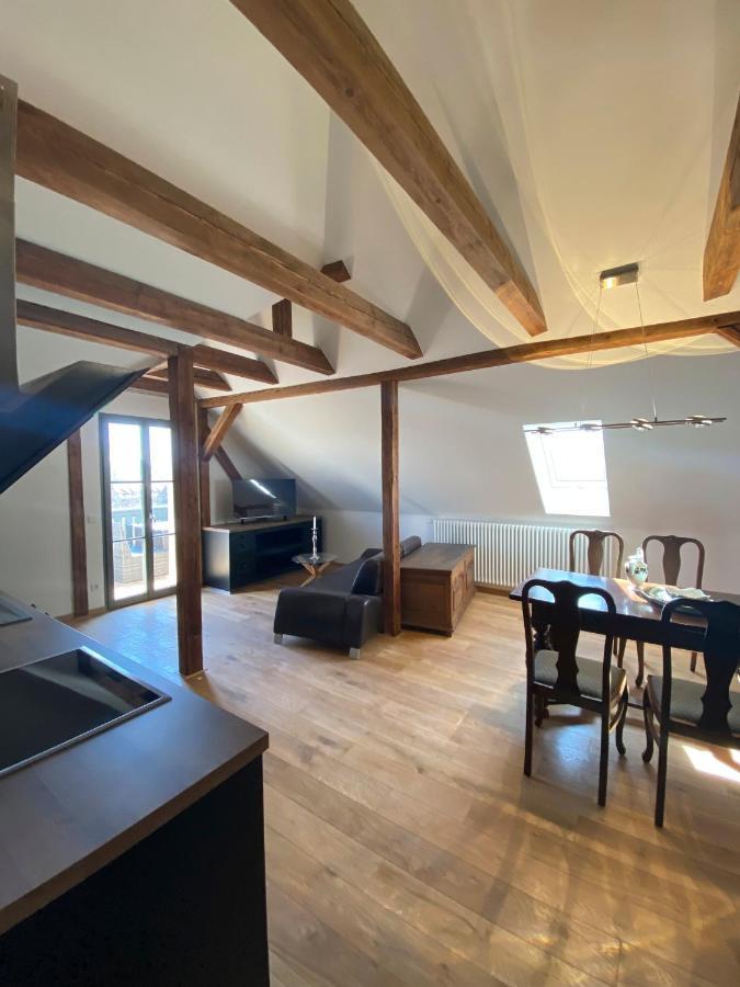 Apartmán Altes Pfarrhaus Papstdorf Exteriér fotografie