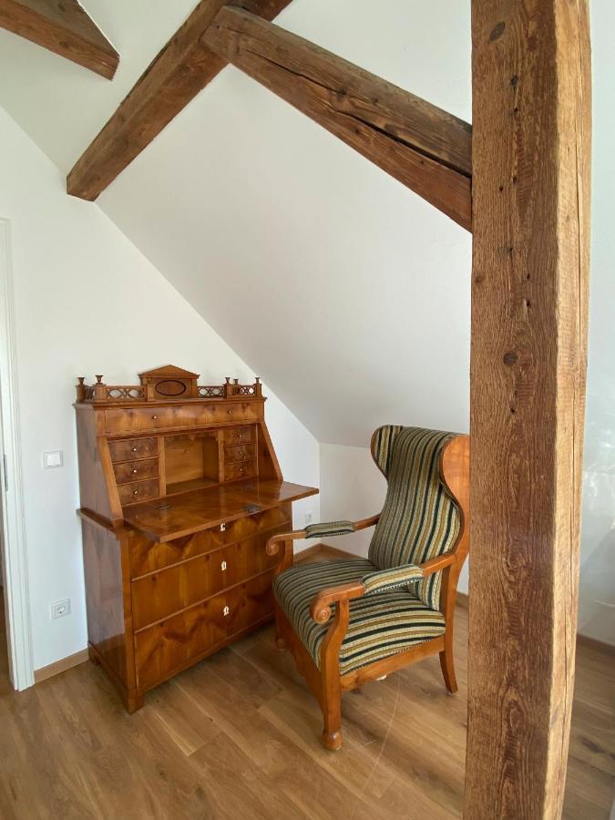 Apartmán Altes Pfarrhaus Papstdorf Exteriér fotografie