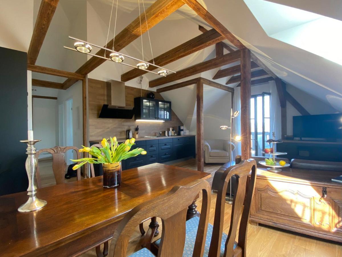 Apartmán Altes Pfarrhaus Papstdorf Exteriér fotografie