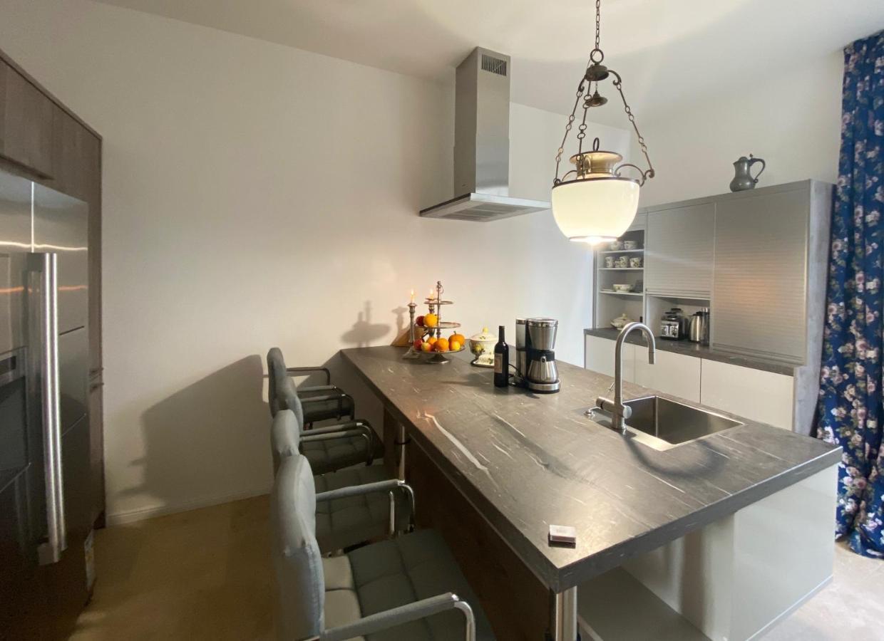 Apartmán Altes Pfarrhaus Papstdorf Exteriér fotografie