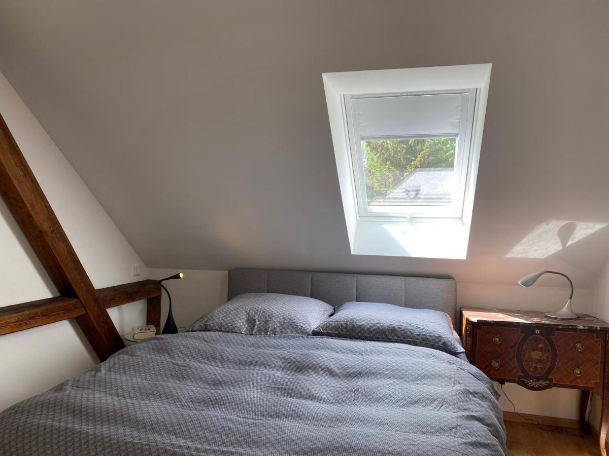 Apartmán Altes Pfarrhaus Papstdorf Exteriér fotografie