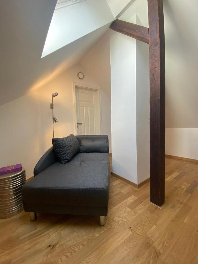 Apartmán Altes Pfarrhaus Papstdorf Exteriér fotografie