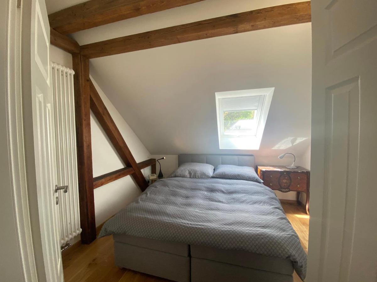 Apartmán Altes Pfarrhaus Papstdorf Exteriér fotografie