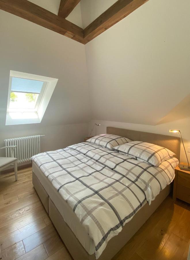 Apartmán Altes Pfarrhaus Papstdorf Exteriér fotografie