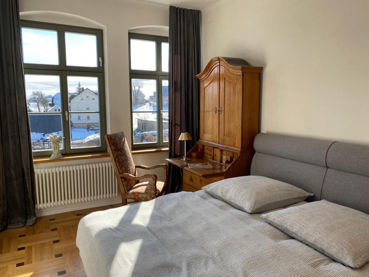Apartmán Altes Pfarrhaus Papstdorf Exteriér fotografie
