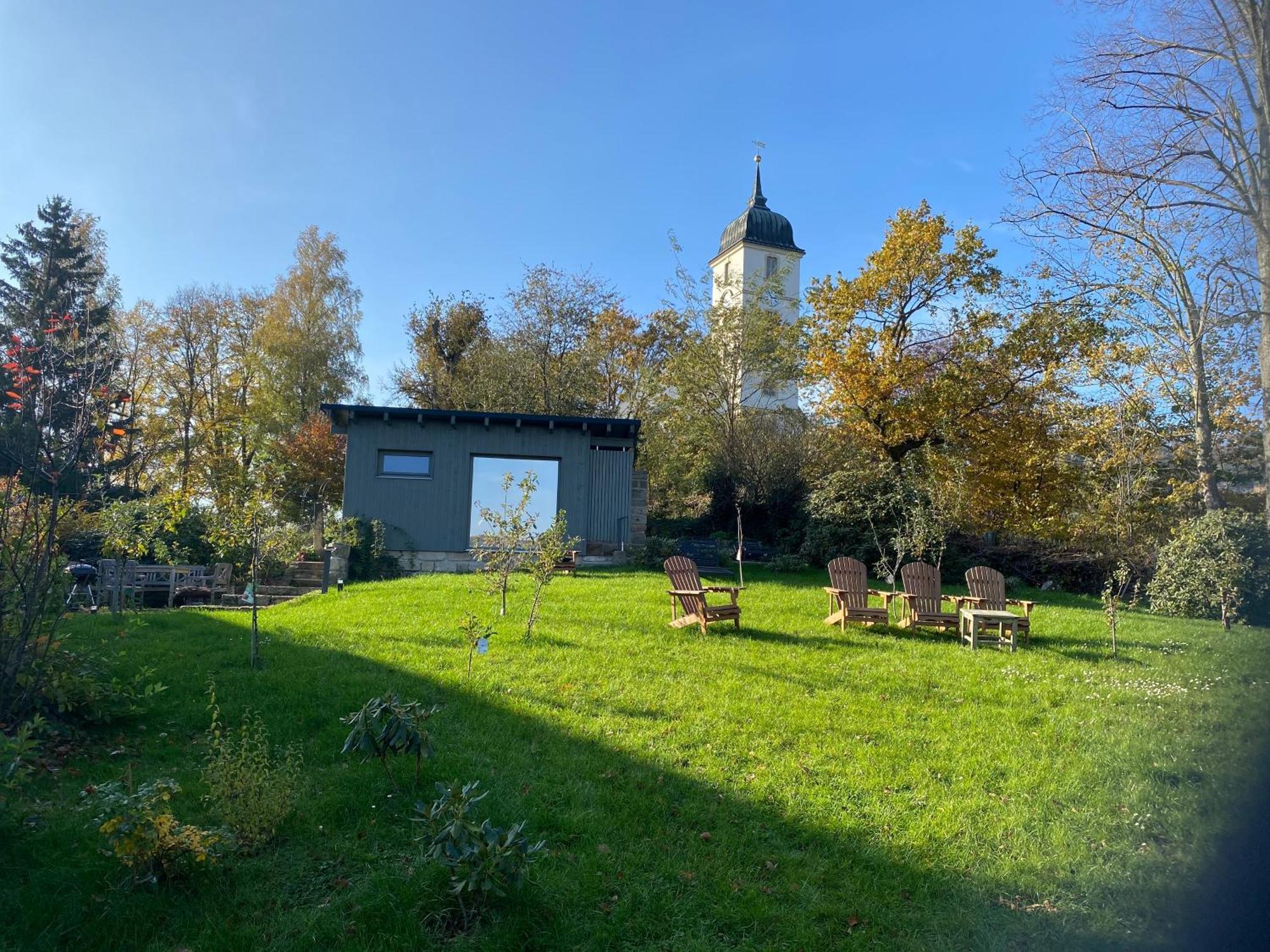 Apartmán Altes Pfarrhaus Papstdorf Exteriér fotografie